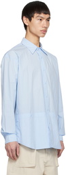 Uniform Bridge Blue Uniform Shirt