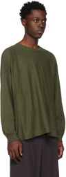 HOMME PLISSÉ ISSEY MIYAKE Green Release-T 1 Long Sleeve T-Shirt