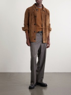 Beams Plus - Cable-Knit Cotton Sweater - Brown