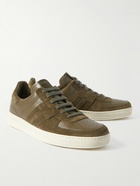 TOM FORD - Radcliffe Suede and Leather Sneakers - Green