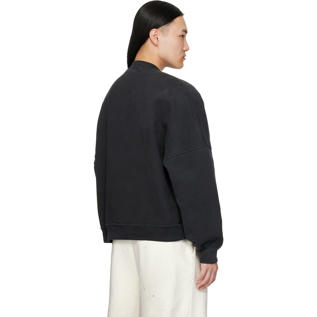 Satoshi Nakamoto Black Bone Crewneck Sweatshirt