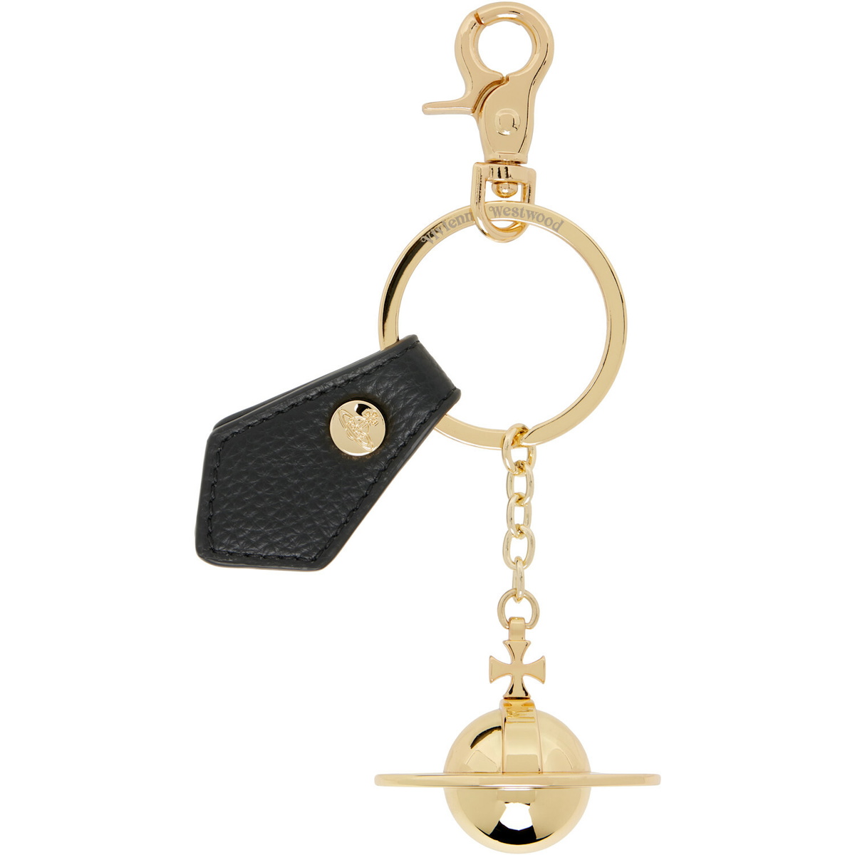 Vivienne Westwood Gold 3D Orb Keychain