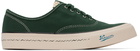 visvim Green Logan Deck Lo Sneakers