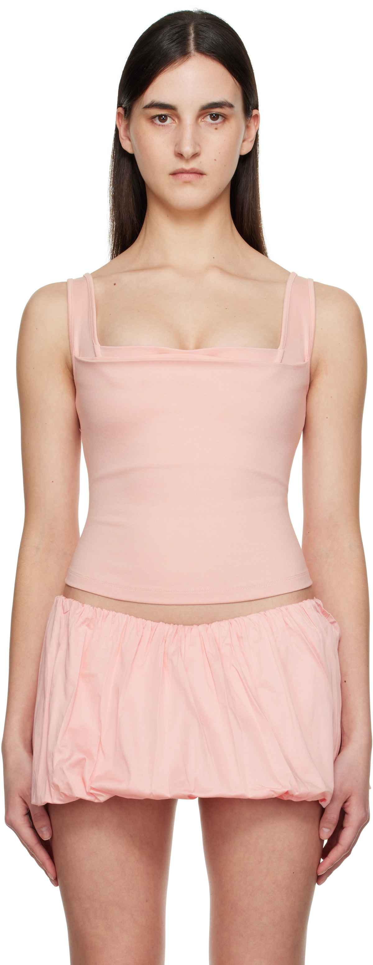 Miaou Pink Luna Tank Top