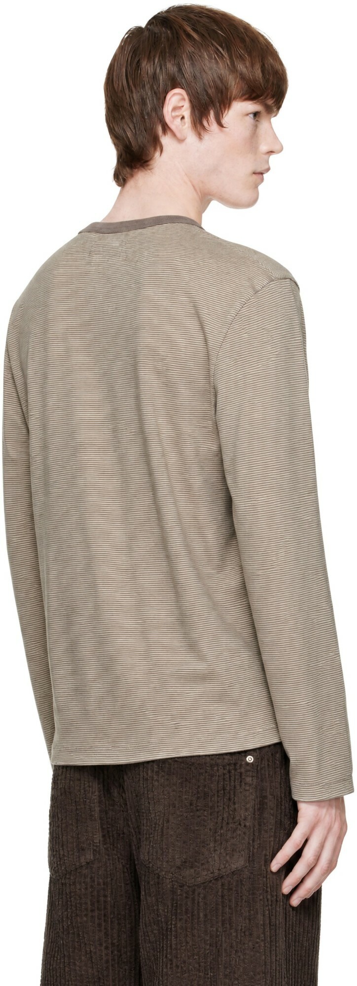 ANOTHER ASPECT Taupe Another 3.0 T-shirt