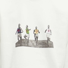 BODE Men's Finish Line Sweatshirt in Cream