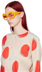 Marni Orange RETROSUPERFUTURE Edition Lake Of Fire Sunglasses