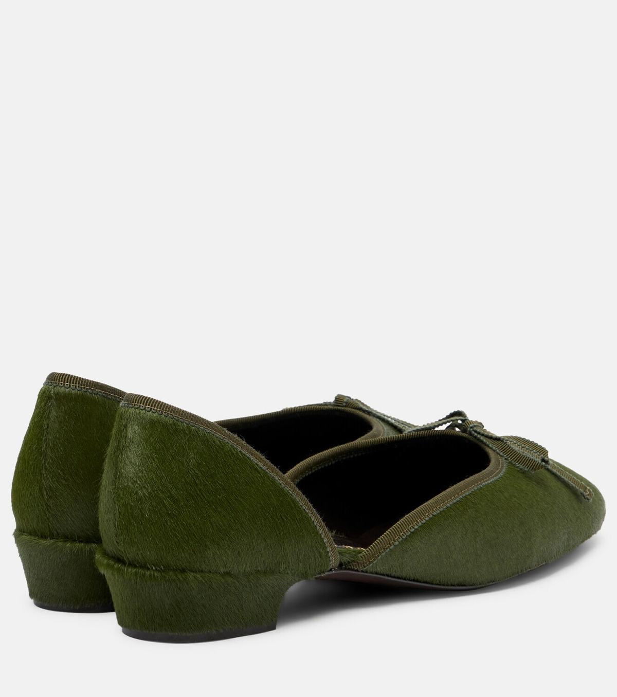 Herbert Levine 24/7 calf hair ballet flats