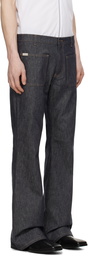Courrèges Gray Bootcut Jeans