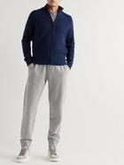 Richard James - Tapered Organic Cotton-Jersey Sweatpants - Gray