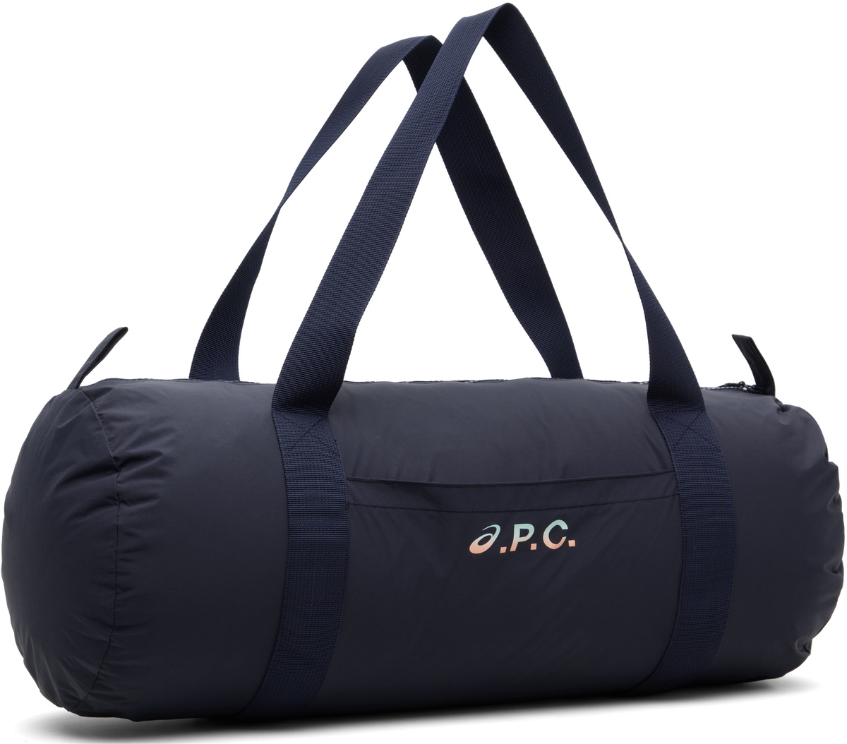 A.P.C. Navy ASICS Edition Gym Duffle Bag
