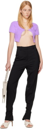 Jacquemus Black Le Papier 'Le Pantalon Astouin' Trousers