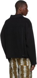 Acne Studios Black Wool Jacket