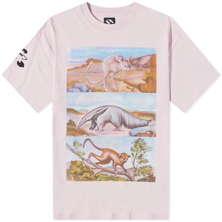 Photo: The Trilogy Tapes Men's Thranimal T-Shirt in Pink