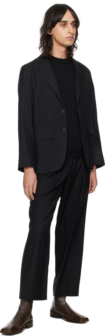 ATON Black Nidom Trousers