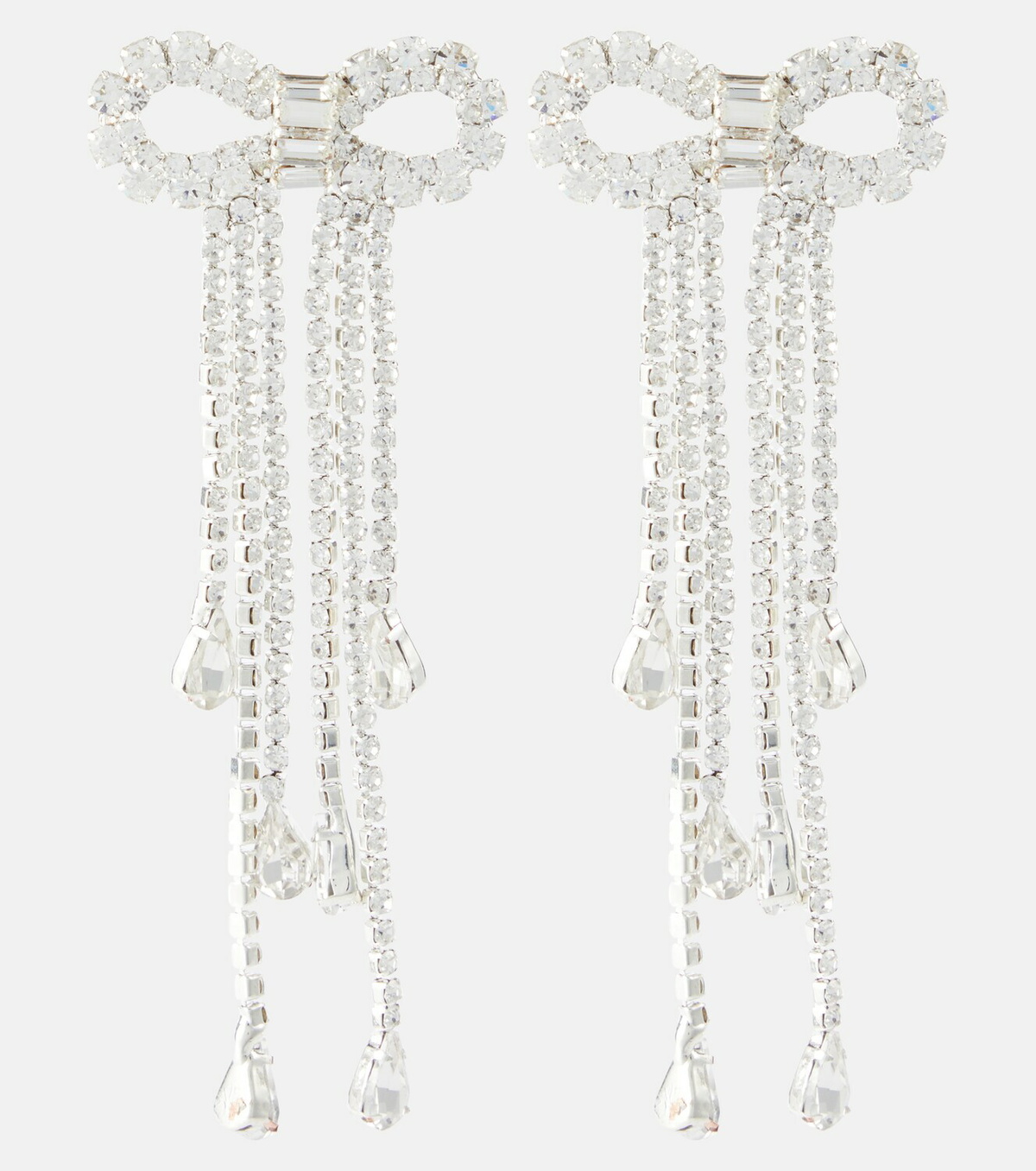 Rebecca Vallance Mariella crystal-embellished drop earrings