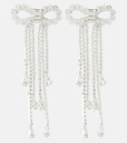 Rebecca Vallance Mariella crystal-embellished drop earrings