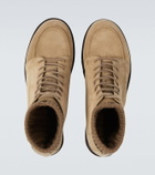 Loro Piana Verbier suede lace-up boots