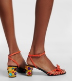 Dolce&Gabbana Keira embellished leather sandals