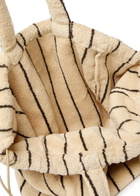 Bongusta Naram Small Striped Terry bag - Cream - One Size