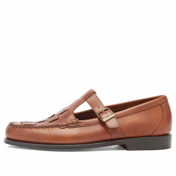 Photo: Bass Weejuns Men's Fisherman in Mid Brown Leather