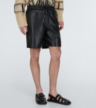 Nanushka - Doxxi faux-leather shorts