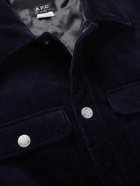 A.P.C. - Alex Cotton-Corduroy Overshirt - Unknown