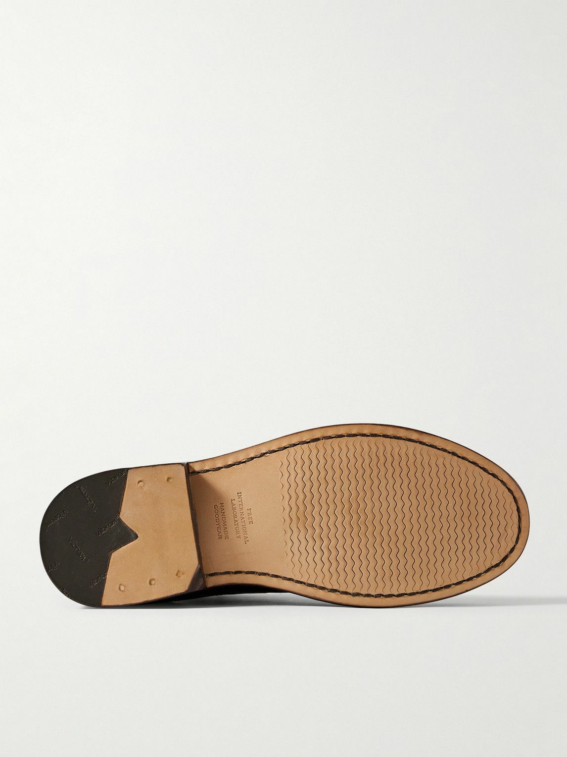 Visvim - Gornergrat Mid-Folk Leather Chelsea Boots - Brown Visvim