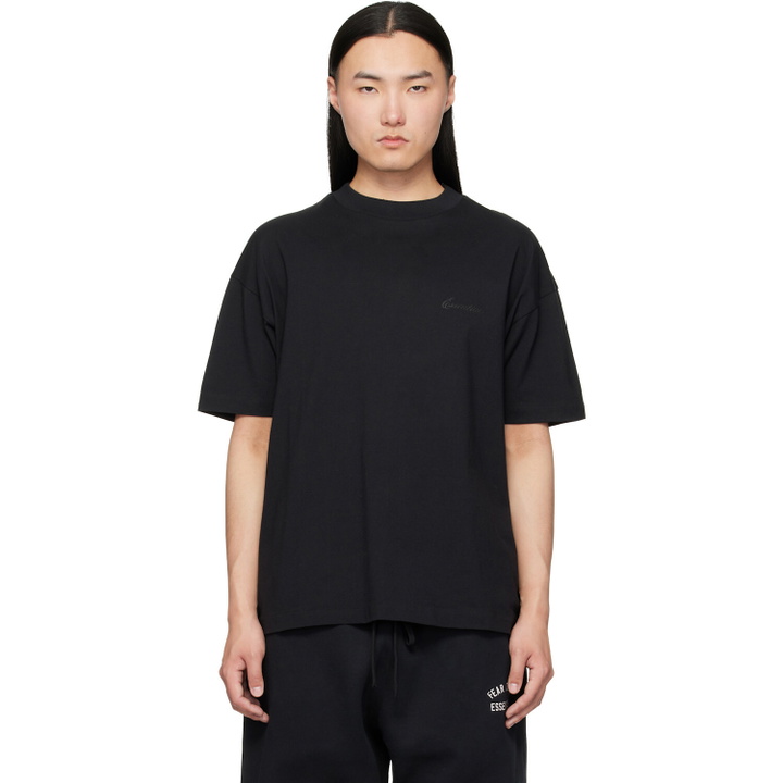 Photo: Fear of God ESSENTIALS Black Classic T-shirt
