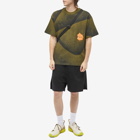 Objects IV Life Men's Waffle T-Shirt in Olive Spray