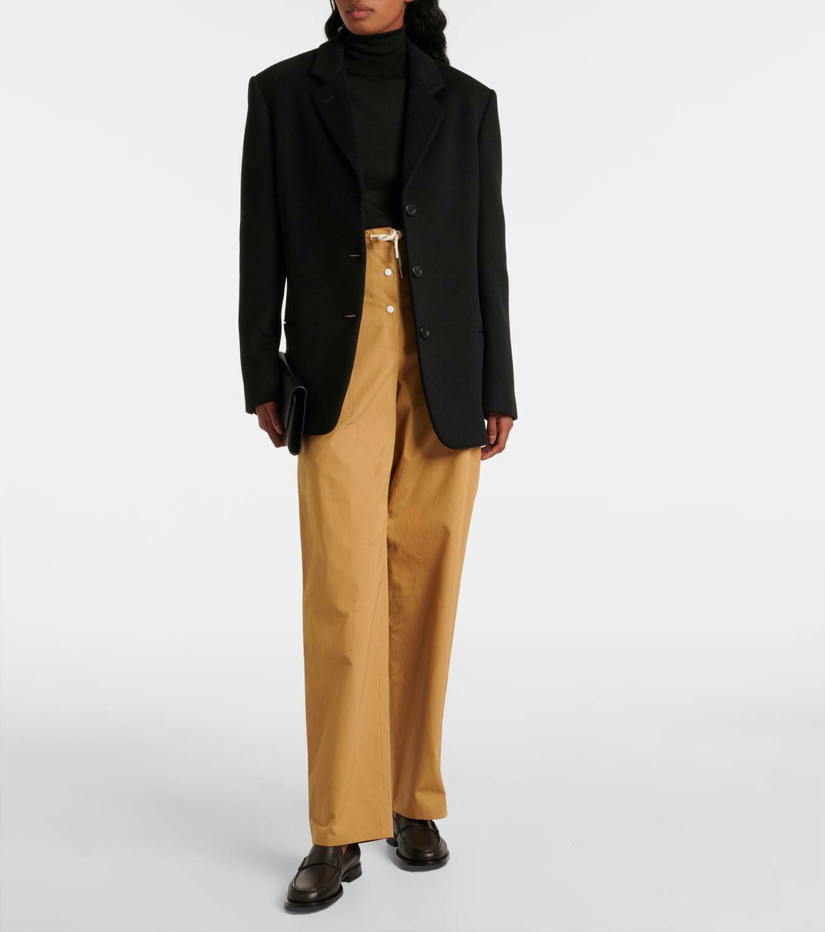 The Row Novus leather loafers The Row