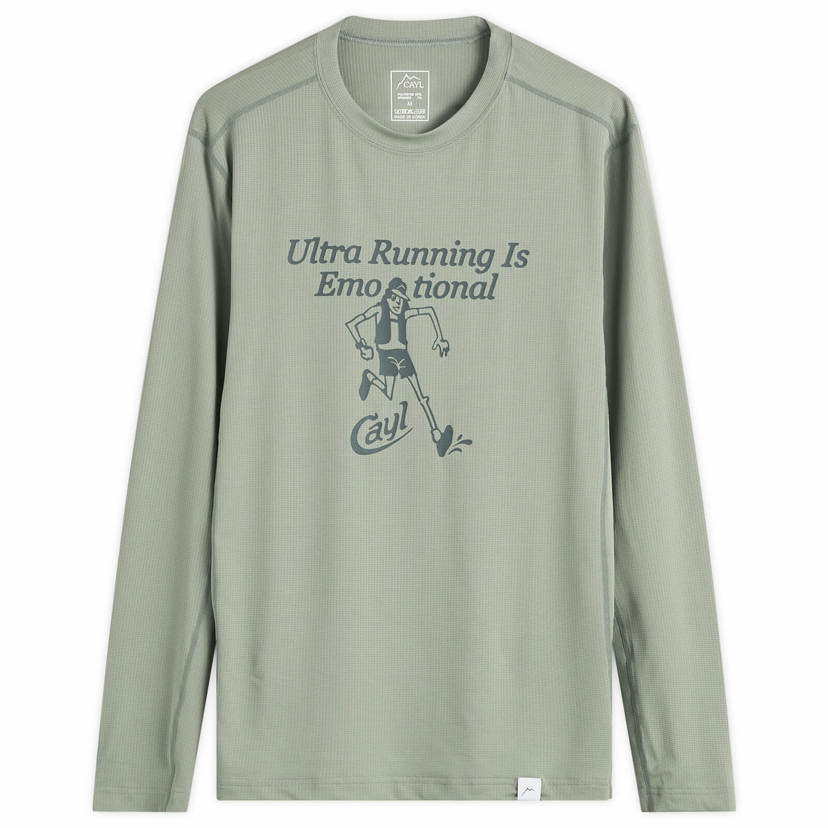 CAYL Men's Ultra Long Sleeve T-Shirt in Stone
