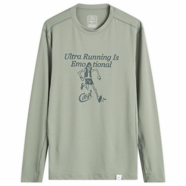 Photo: CAYL Men's Ultra Long Sleeve T-Shirt in Stone