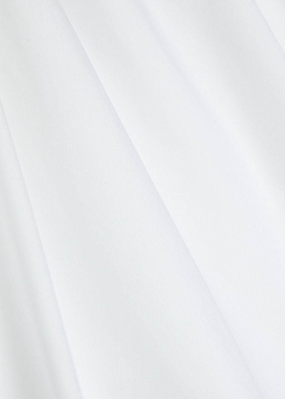 Emporio Armani Round-neck Cotton Blouse White