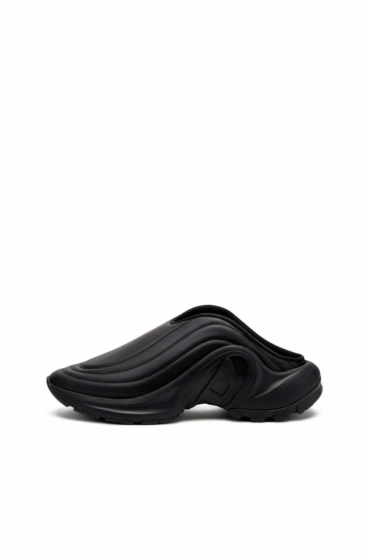 Diesel Matte mules - Sneakers - Unisex - Black