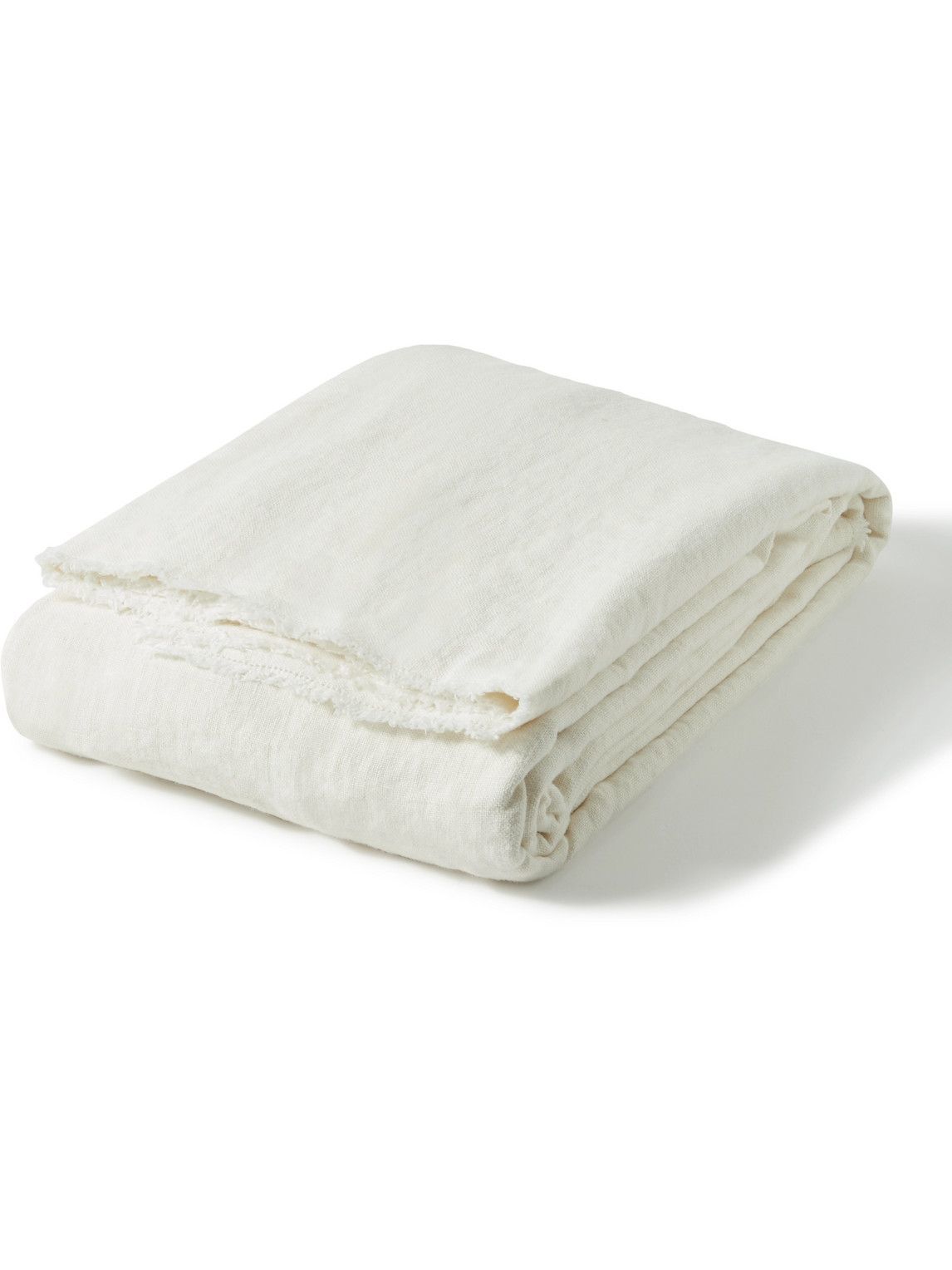 IN BED Heavy Linen Bed Throw