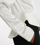 Stella McCartney Peplum satin shirt