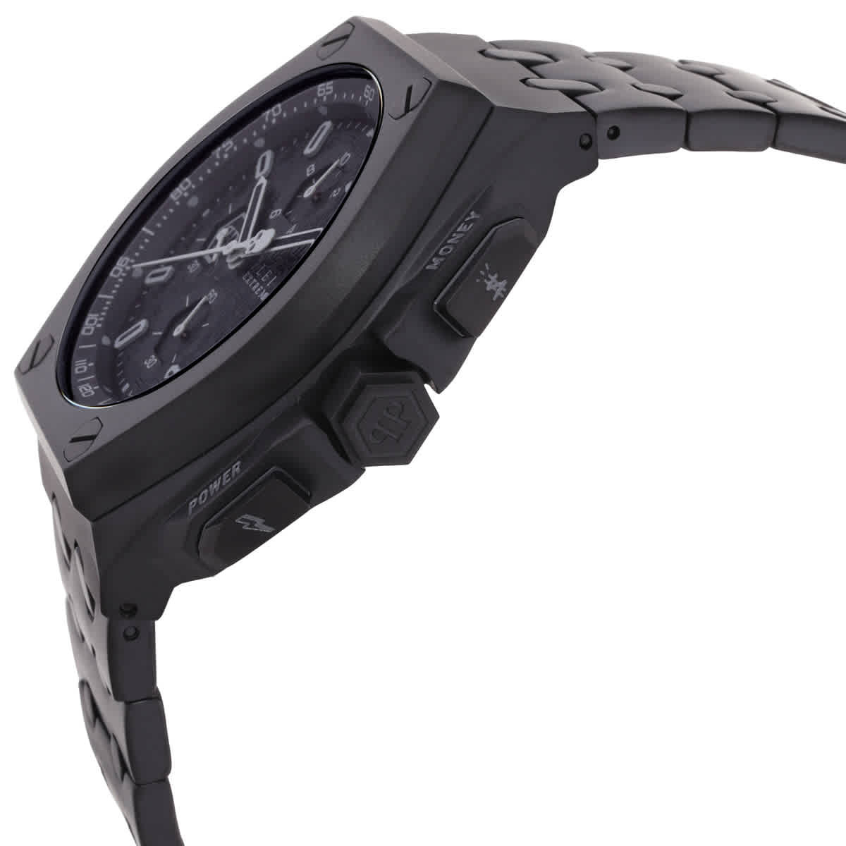 Philipp Plein Extreme Chronograph Quartz Black Dial Mens Watch PWGAA0821