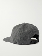 Norse Projects - Logo-Appliquéd Melton Wool-Blend Baseball Cap