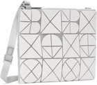 BAO BAO ISSEY MIYAKE White Font Crossbody Bag
