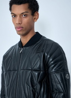 Moncler + Rick Owens Geocamo Cropped Quilted Bomber Jacket