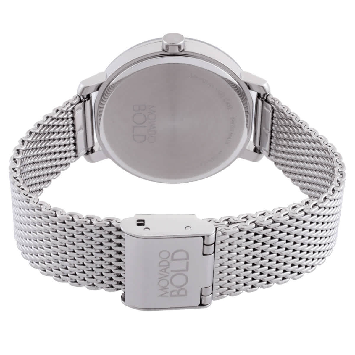 Movado Bold Evolution 2.0 Quartz Silver Dial Ladies Watch 3601085