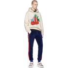 Gucci Off-White Oversized Strawberry Hoodie