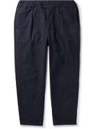 BARBOUR WHITE LABEL - Marshall Tapered Pleated Cotton Trousers - Blue - UK/US 38