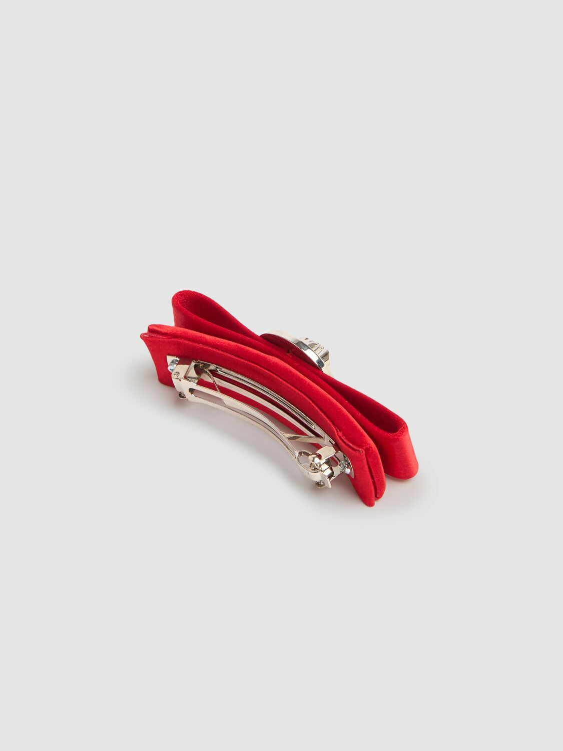 VERSACE Gianni Ribbon Bow Hair Clip Versace