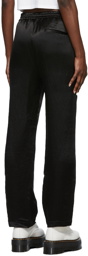 rag & bone Black Elias Satin Lounge Pants