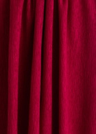 Eileen Fisher Plissé Midi Dress Dark Pink