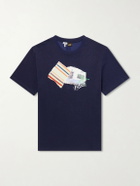 LOEWE - Paula's Ibiza Patch-Appliqué Cotton-Blend Jersey T-Shirt - Blue
