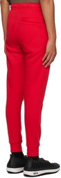 Nike Red Sportswear Club Sweatpants