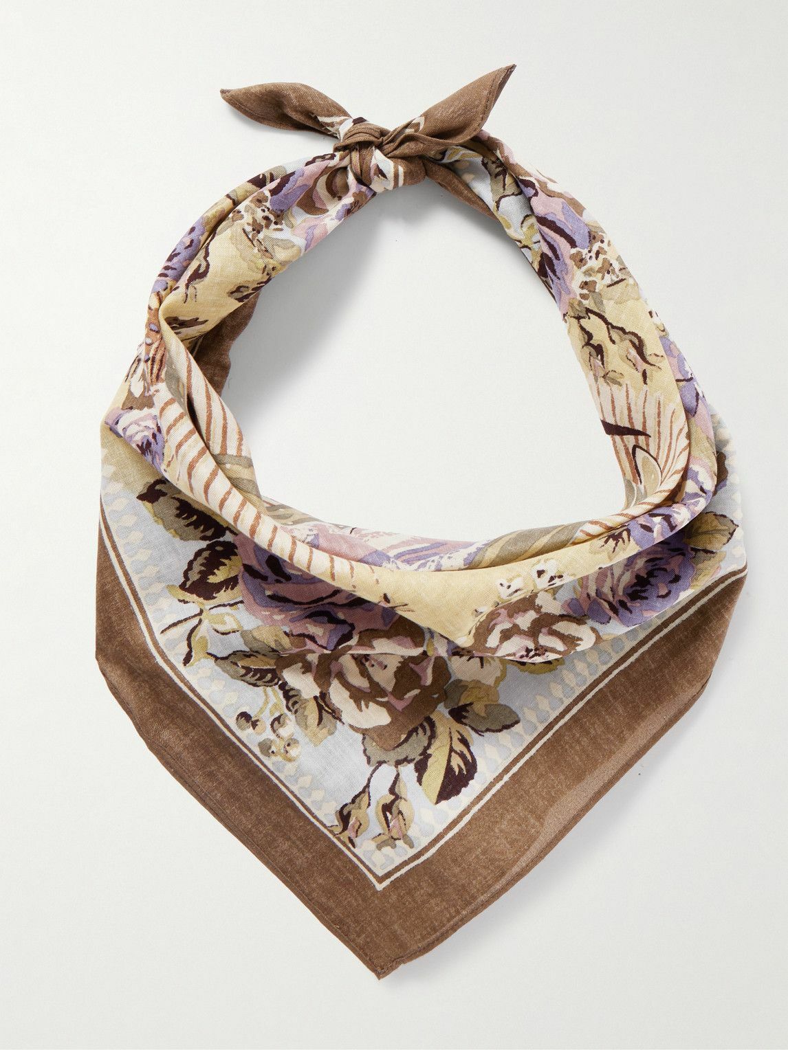 KAPITAL - Peckish Maria Printed Cotton-Voile Bandana